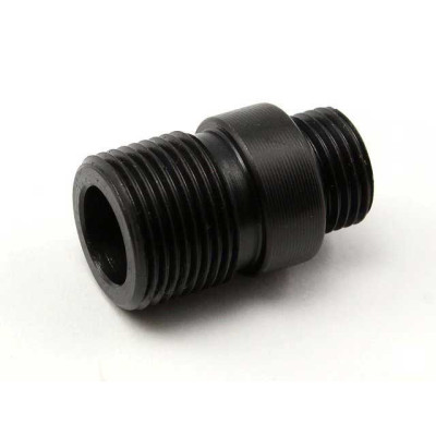 WE pisztolyokhoz való hangtompító-adapter – rövid, fekete
