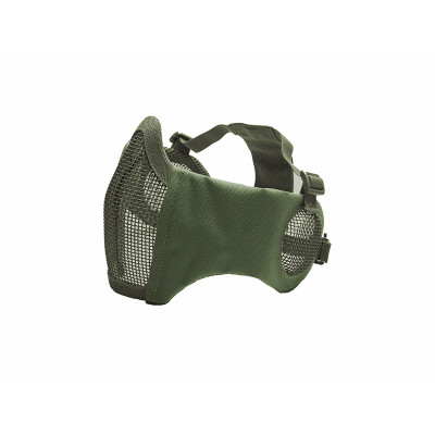 STRIKE Mask MESH V2+ fülvédővel – zöld
